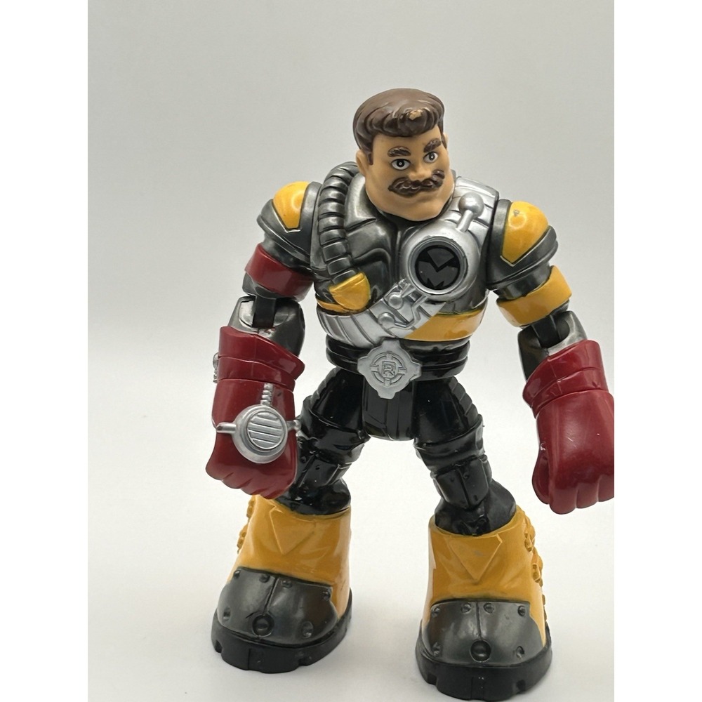 Vintage‎ Mattel Rescue Heroes 2001 Bill Blazes Figure 6 In